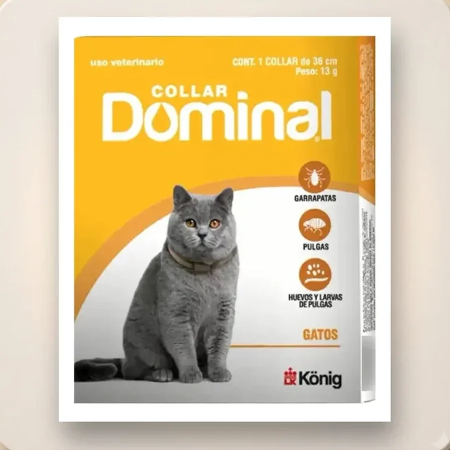Collar DOMINAL gato sin limite de peso