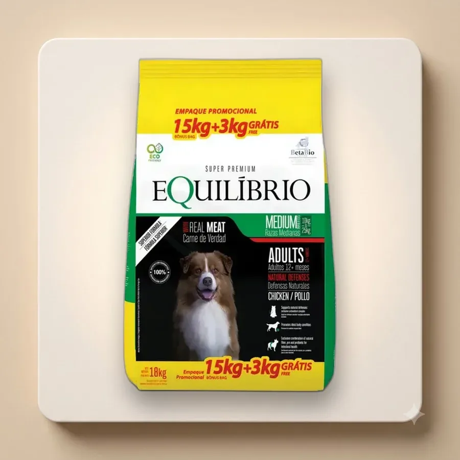 Equilibrio Adulto Verde 15+3kg