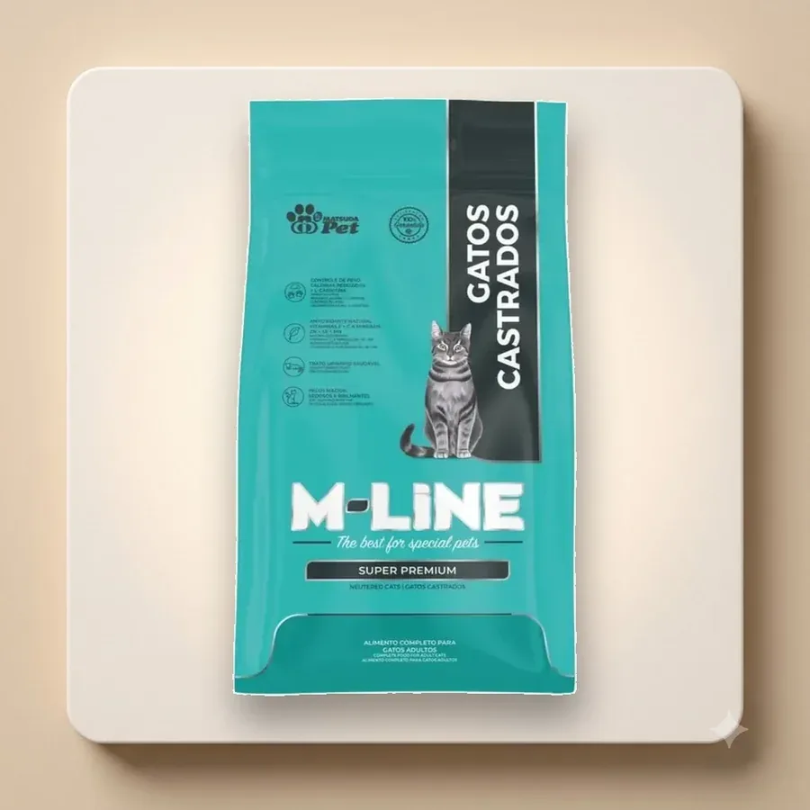M-LINE Gatos castrados 10KG