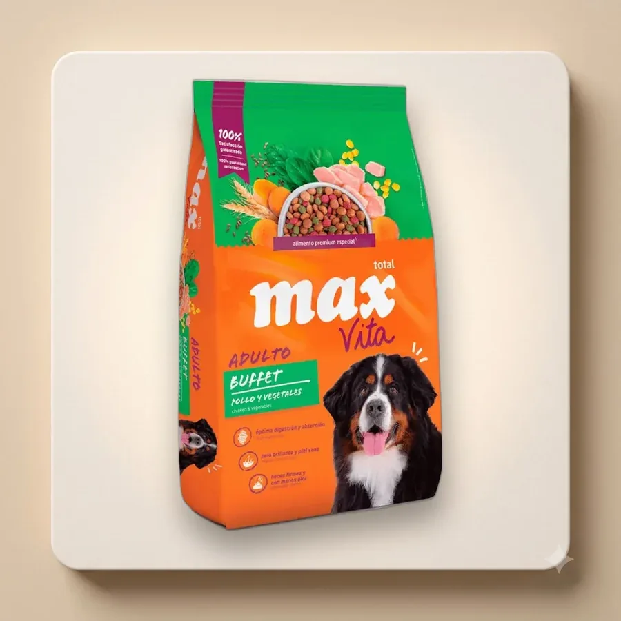 MAX BUFFET ADULTOS 20 + 2kg