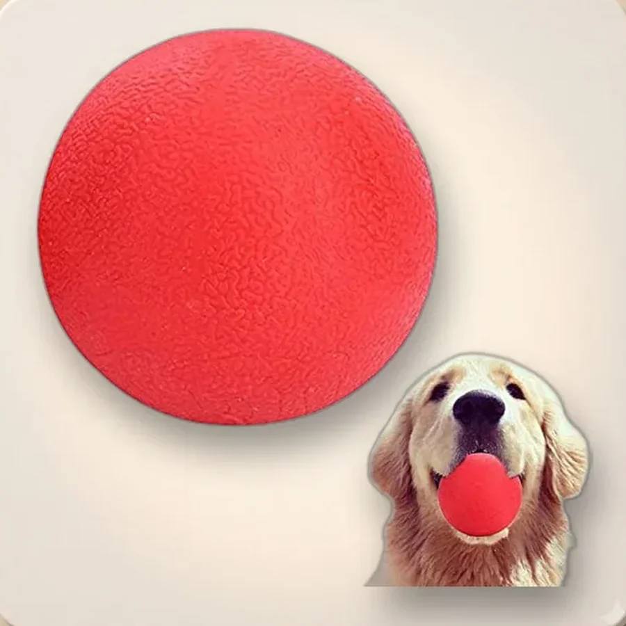 Pelota maciza roja 7 cm